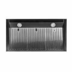 Davoline 801012123 Raven Pro Απορροφητήρας Καμινάδα 90cm Μαύρος